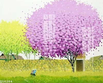 File in trần File gốc in tranh tổng hợp Q16284 (file gốc) xuyên sáng