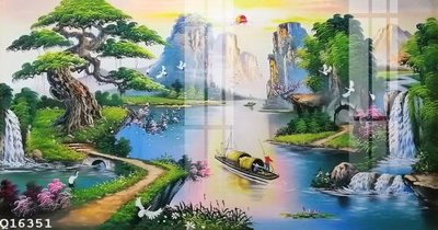 File in trần File gốc in tranh tổng hợp Q16351 (bản gốc) 5D