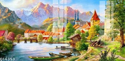 File gốc File gốc in tranh tổng hợp Q16353 (in mica) làm quà tặng