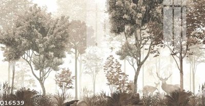 File tranh PSD File gốc in tranh tổng hợp Q16539 chất lượng cao