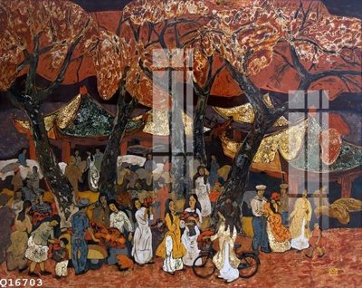 File tranh trang trí File gốc in tranh tổng hợp Q16703 (tải file gốc)