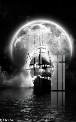 File tranh gốc in trần nhà File gốc in tranh tổng hợp Q16956 3D