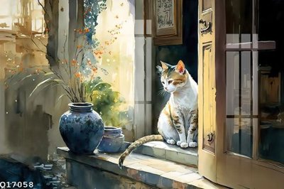 File tranh File gốc in tranh tổng hợp Q17058 (gốc) chủ đề động vật