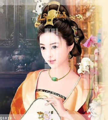 File in trần File gốc in tranh tổng hợp Q1812 (bản gốc) phong cảnh