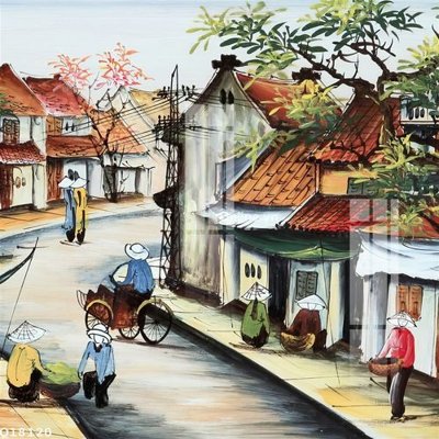 File gốc File gốc in tranh tổng hợp Q18120 (in lụa) tranh thuận buồm