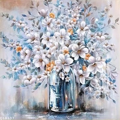 File tranh File gốc in tranh tổng hợp Q18137 (bản gốc) in lụa 3D