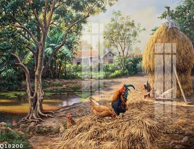 File gốc File gốc in tranh tổng hợp Q18200 (thiết kế) độc quyền