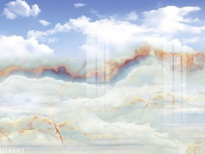 File gốc File gốc in tranh tổng hợp Q18507 (in lụa) họa tiết 3D