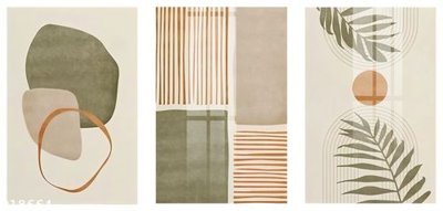 File tranh File gốc in tranh tổng hợp Q18664 (gốc) phong cách tối giản