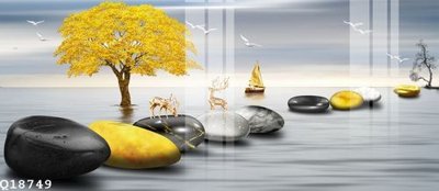 File gốc File gốc in tranh tổng hợp Q18749 (dành cho trang trí nội thất)