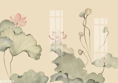 File gốc File gốc in tranh tổng hợp Q18774 (dành cho trang trí nội thất)