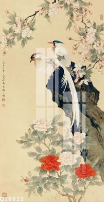 File gốc File gốc in tranh tổng hợp Q18811 (in lụa) trang trí tường