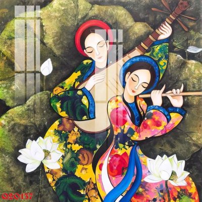 File gốc File gốc in tranh tổng hợp Q20137 (phong cách) tối giản