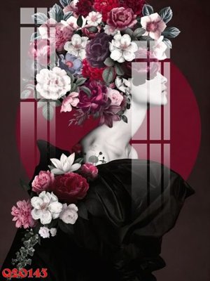 File gốc File gốc in tranh tổng hợp Q20143 (in tráng gương) nghệ thuật