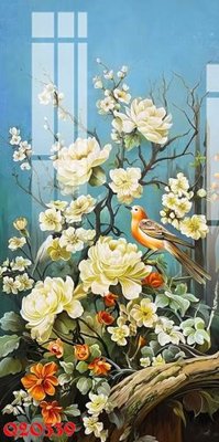 File tranh File gốc in tranh tổng hợp Q20339 (gốc) phong cách tối giản