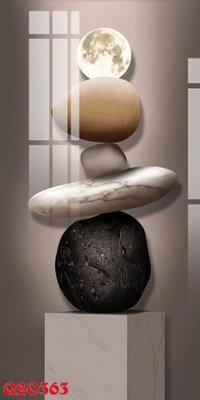 File tranh File gốc in tranh tổng hợp Q20363 (bản gốc) in lụa dán tường