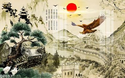 File tranh gốc File gốc in tranh tổng hợp Q2037 chủ đề hiện đại
