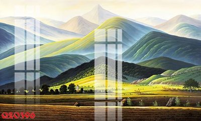 File gốc File gốc in tranh tổng hợp Q20396 (in tráng gương) hiện đại