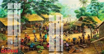 File PSD File gốc in tranh tổng hợp Q20548 (gốc) cho designer