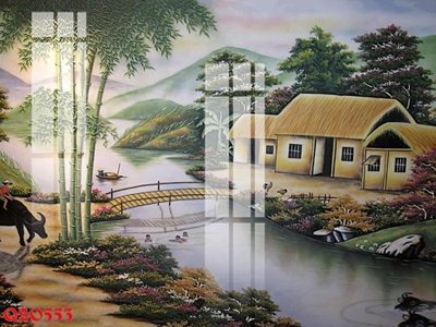 Ảnh gốc file in lụa File gốc in tranh tổng hợp Q20553 chi tiết