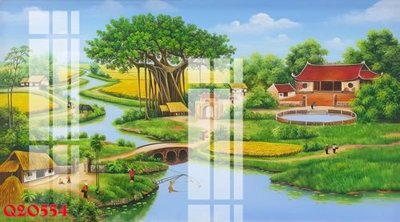 File gốc File gốc in tranh tổng hợp Q20554 (phiên bản chuẩn) để in ấn