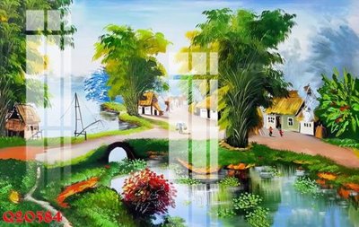 File PSD File gốc in tranh tổng hợp Q20584 (bản gốc) độ phân giải cao