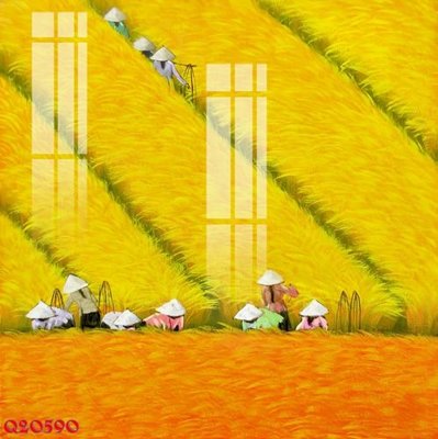 File gốc File gốc in tranh tổng hợp Q20590 (chủ đề hiện đại) trang trí