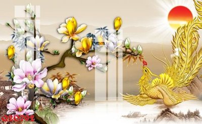 File tranh File gốc in tranh tổng hợp Q20792 (gốc) chủ đề thành phố