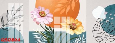 File in lụa File gốc in tranh tổng hợp Q20864 (chất lượng cao) File gốc in tranh tổng hợp Q20864