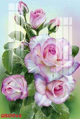 File tranh File gốc in tranh tổng hợp Q20944 (bản gốc) in lụa 5D