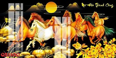 File in trần File gốc in tranh tổng hợp Q21100 (file gốc) hoa văn 3D