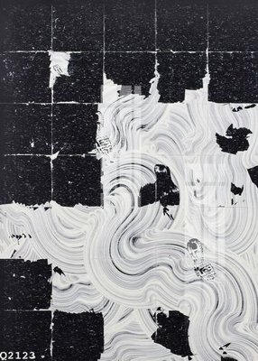 File in trần File gốc in tranh tổng hợp Q2123 (bản gốc) hoa văn