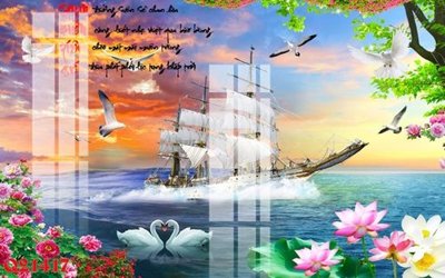 File tranh in mica File gốc in tranh tổng hợp Q21417 (độ phân giải cao)