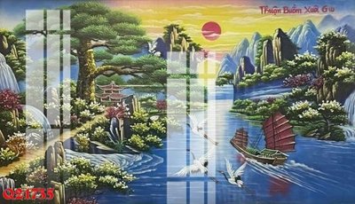 File gốc File gốc in tranh tổng hợp Q21735 (chuẩn màu) cho in offset