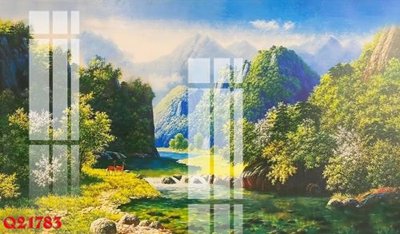 Chi tiết file tranh tráng gương File gốc in tranh tổng hợp Q21783 (ảnh gốc)