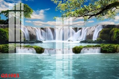 File gốc File gốc in tranh tổng hợp Q21983 (in tráng gương) ốp tường