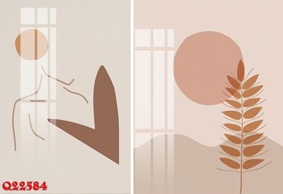 File gốc File gốc in tranh tổng hợp Q22584 (chủ đề hiện đại) trang trí