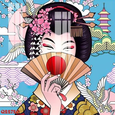 Ảnh gốc File gốc in tranh tổng hợp Q22720 (siêu chi tiết) để in ấn