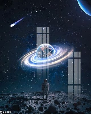 Download file tranh PSD File gốc in tranh tổng hợp Q2281 để chỉnh sửa