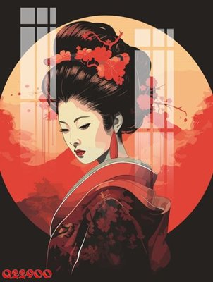 File tranh gốc in trần nhà File gốc in tranh tổng hợp Q22900 3D