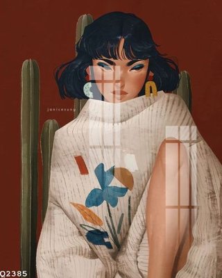 File PSD File gốc in tranh tổng hợp Q2385 (bản gốc) chất lượng nhất