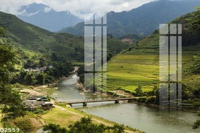 File in trần File gốc in tranh tổng hợp Q2559 (bản gốc) bầu trời