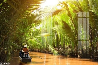 File gốc File gốc in tranh tổng hợp Q2640 (in lụa) trang trí tường