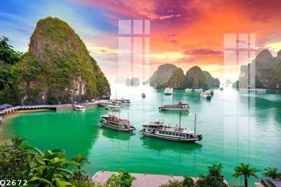 Tải file File gốc in tranh tổng hợp Q2672 (ảnh gốc) in gạch 3D