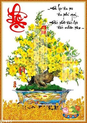 File gốc File gốc in tranh tổng hợp Q3485 (phong cách) cổ điển