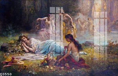 Tải file File gốc in tranh tổng hợp Q3550 (ảnh gốc) in gạch 3D