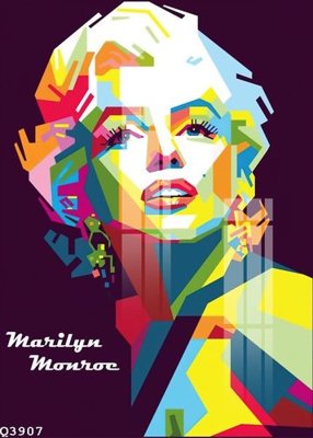 File gốc File gốc in tranh tổng hợp Q3907 (in lụa) họa tiết 3D