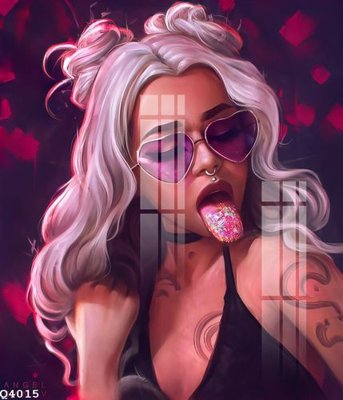 Ảnh gốc File gốc in tranh tổng hợp Q4015 (siêu chi tiết) để in ấn