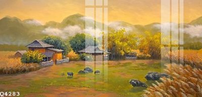 File gốc in ấn File gốc in tranh tổng hợp Q4283 độ phân giải cao