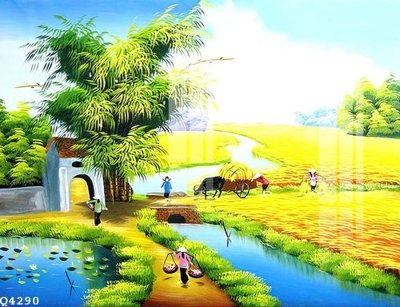 Tải file File gốc in tranh tổng hợp Q4290 (gốc) làm tranh treo tường